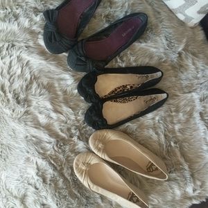 Lot of 3 Sz 7 flats.